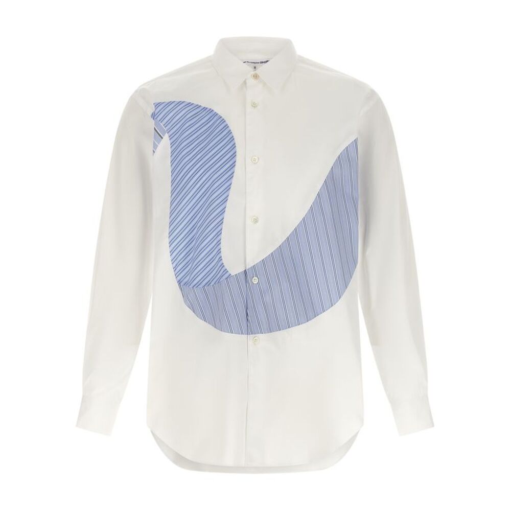 Comme Des Garçons White Cotton Men's Blouse